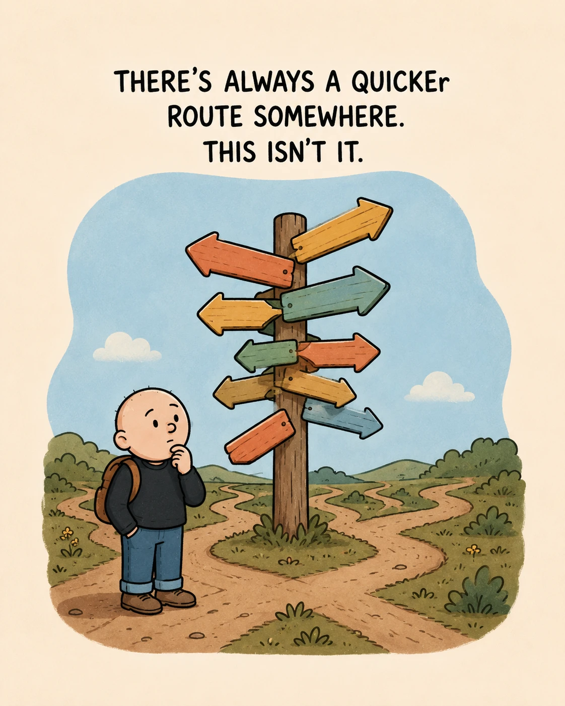 The Long Way Round preview artwork