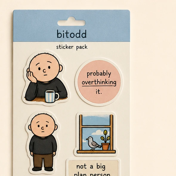 bitodd Sticker pack preview